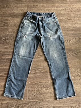 Carhartt Men's Faded Blue Relaxed Jeans